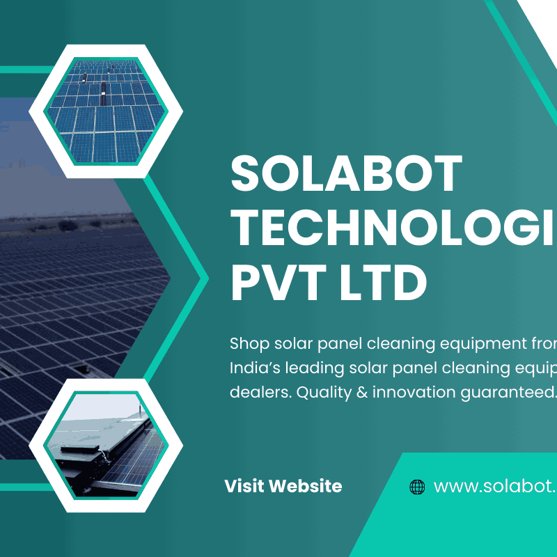 Automatic Cleaning Robot for Solar Panels in India | Solabot