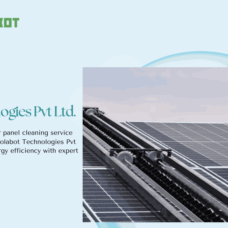 industrial solar panel cleaning robot in india