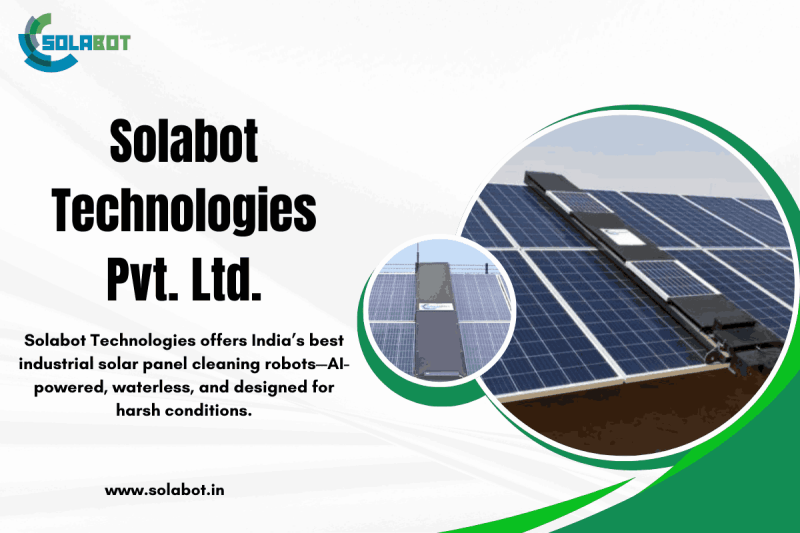 industrial solar panel cleaning robot in india