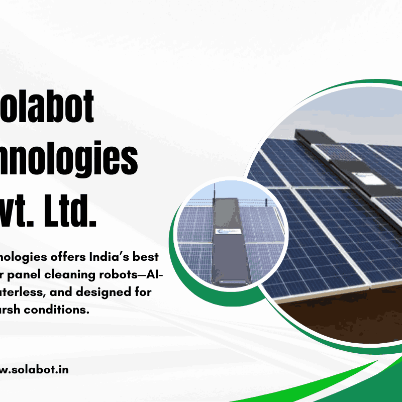 Solar Panel Cleaning Robot | Solabot Technologies Pvt Ltd.
