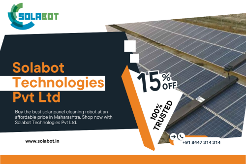 Solar panel cleaning robots in Maharashtra