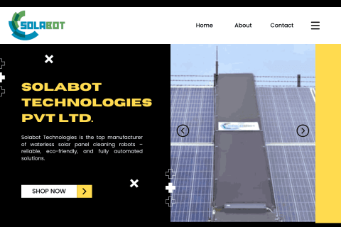 Waterless Solar Panel Cleaning Robots | Solabot Technologies