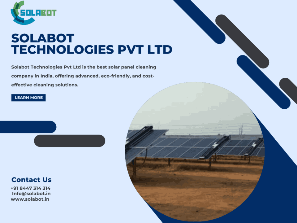 Solar panel cleaning company