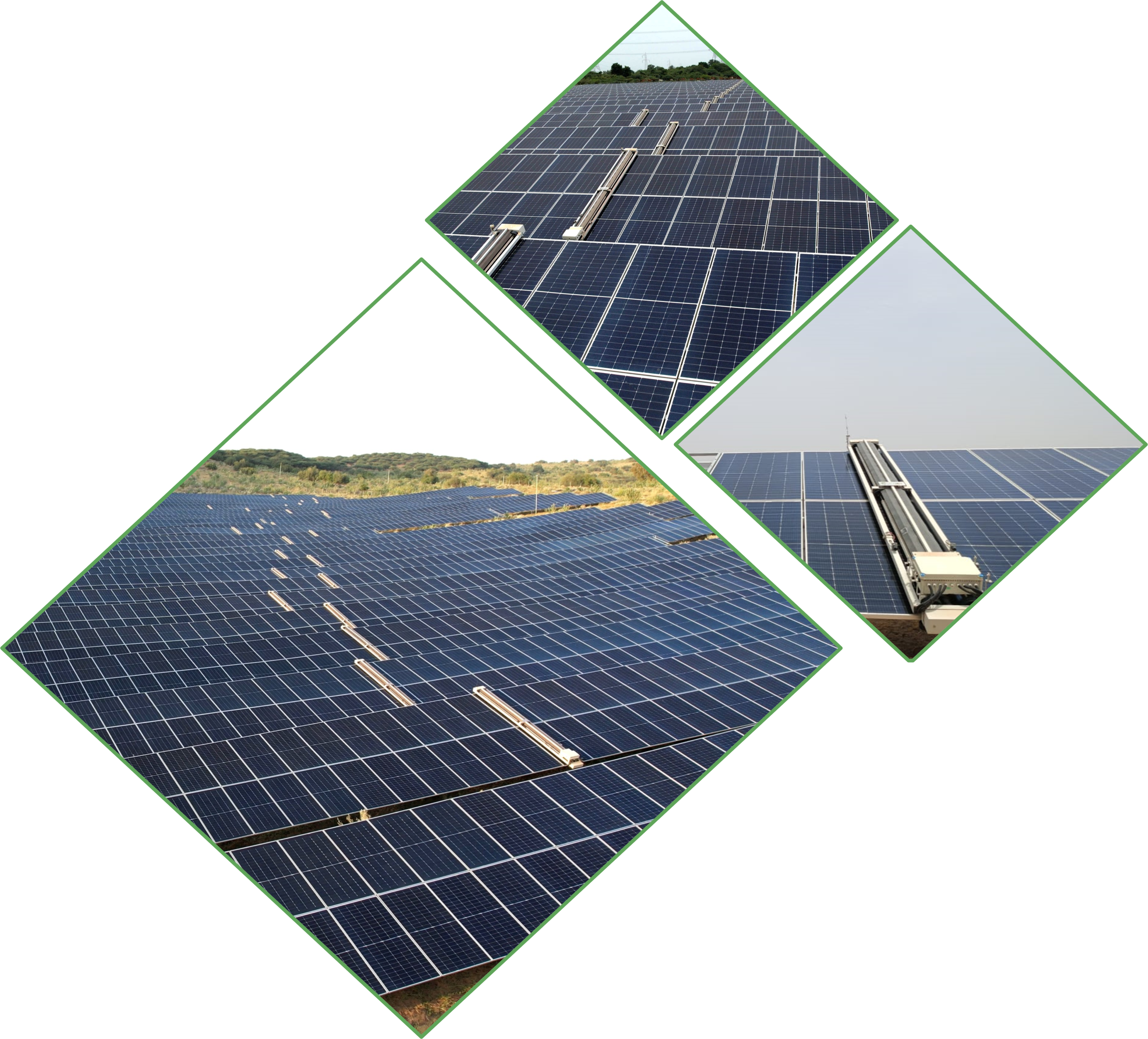 solar panel robotic cleaning solution company in India